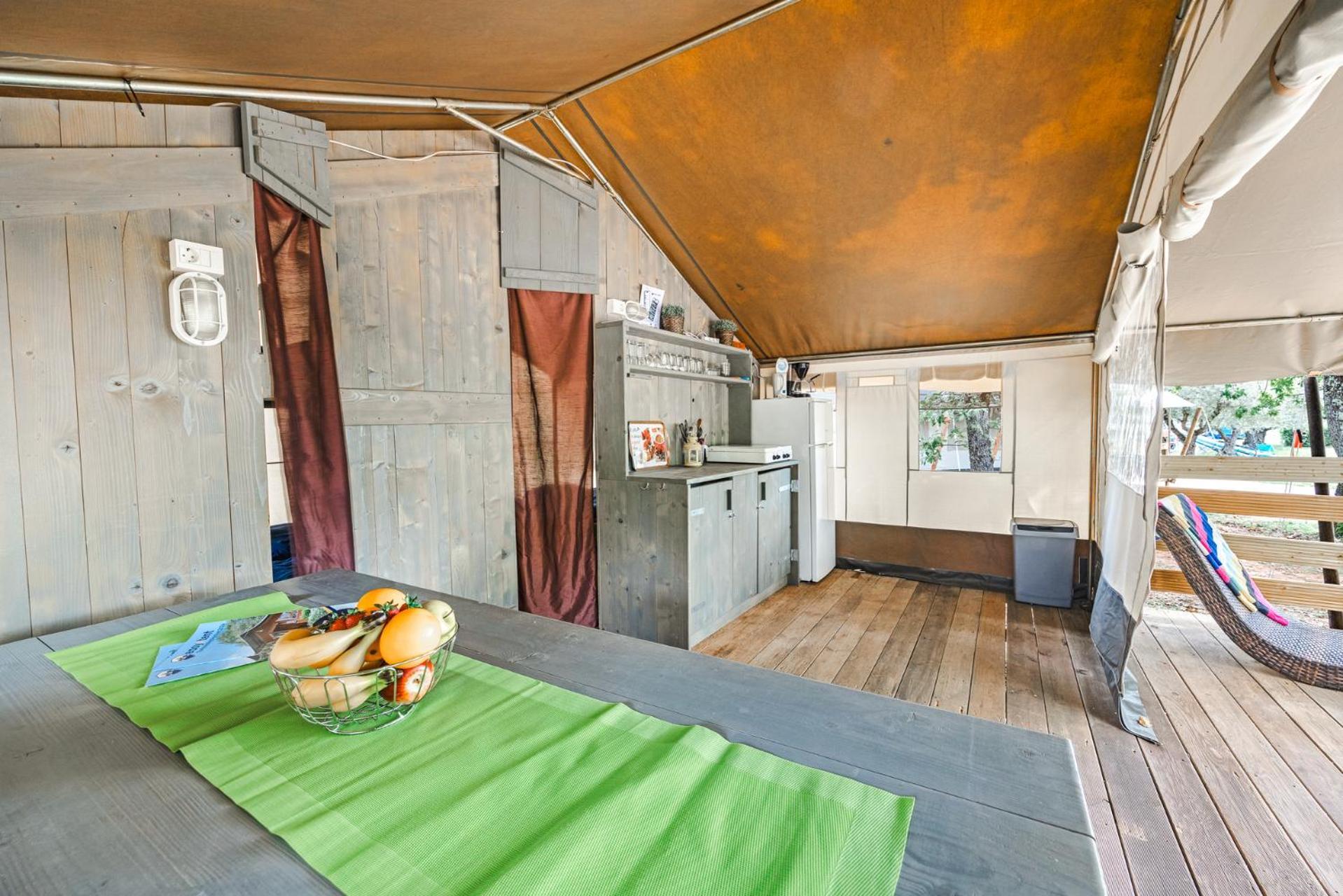 Easyatent Fkk Safari Tent Solaris Naturist - Clothes Free Poreč Rom bilde