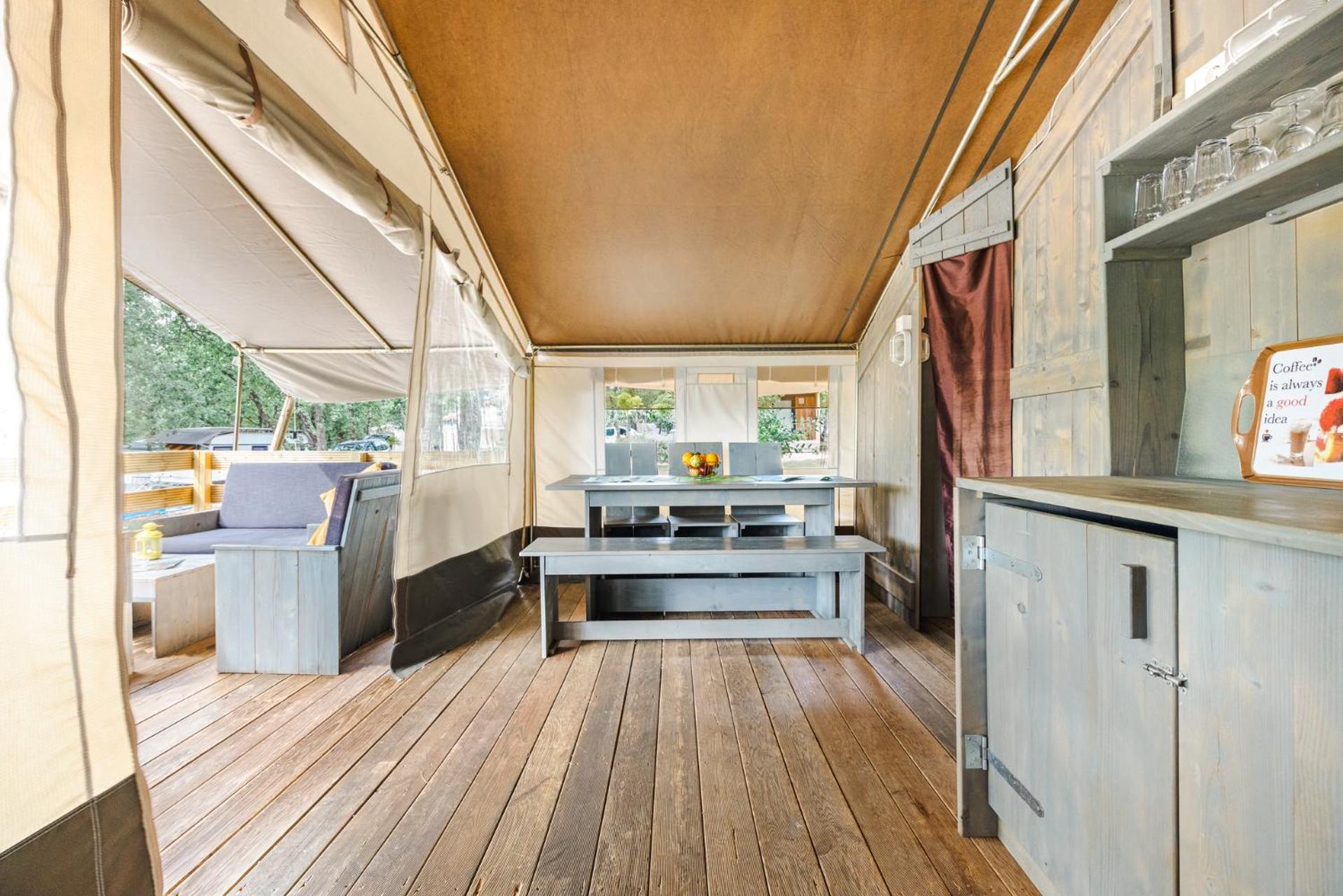 Easyatent Fkk Safari Tent Solaris Naturist - Clothes Free Poreč Rom bilde